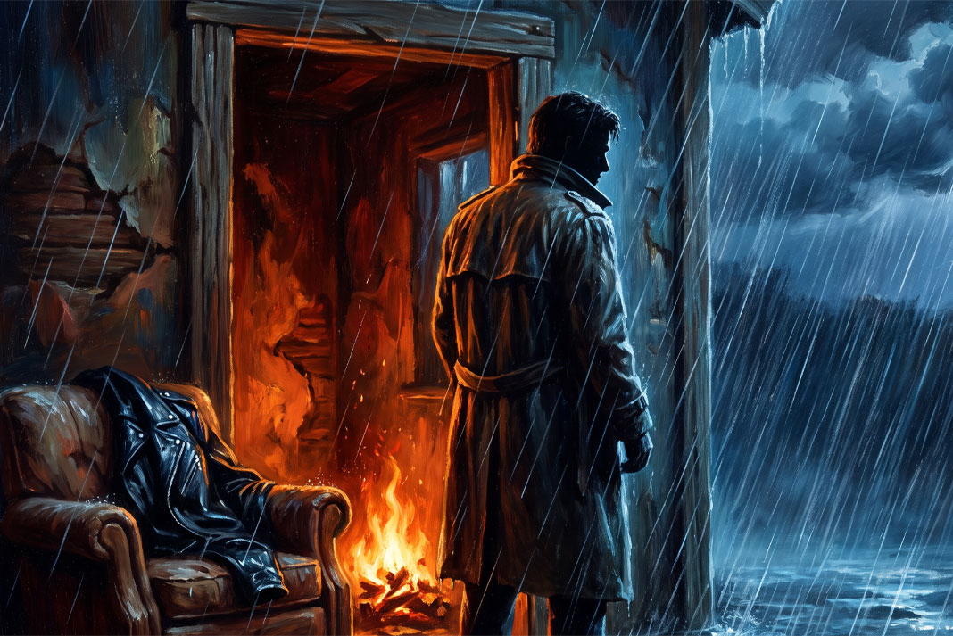 Cold Rain on Black Leather A Heartbroken Power Ballad for On Beat Radio